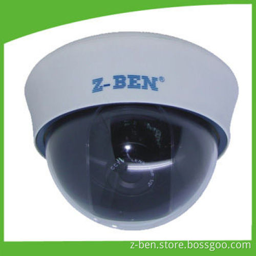 IP Dome Camera with Sony/Sharp/CCD CMOS Image Sensor, 420 to 700TVL Optional Horizontal Resolution